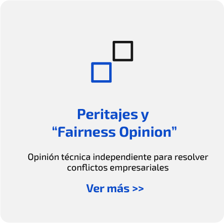 Peritajes y "Fairness Opinion""